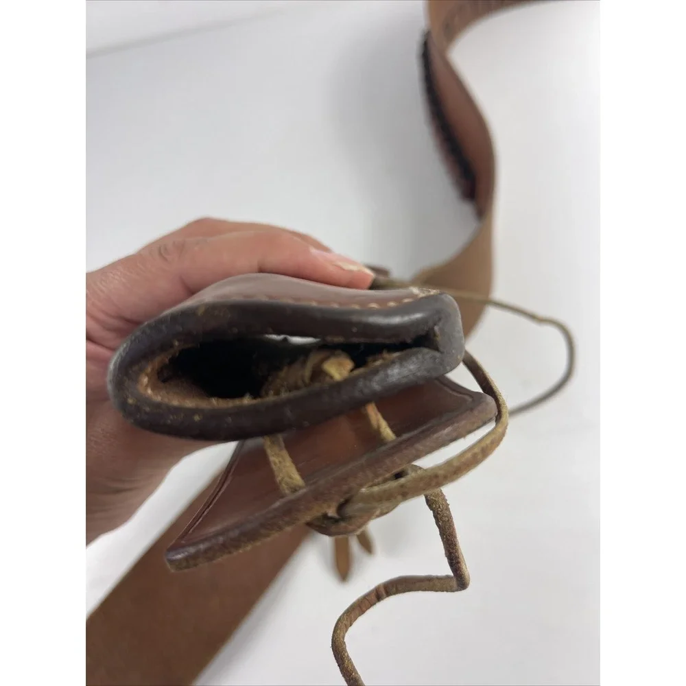 Bianchi COLT Left Lg SA Western Holster and Cartridge Belt .44/.45 34 1898H 3j